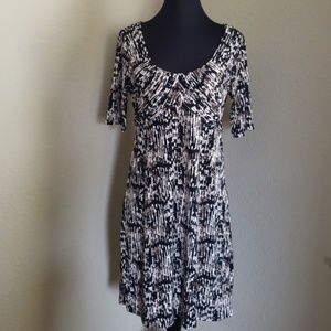 Ann Taylor Geometric Empire Stretch Dress